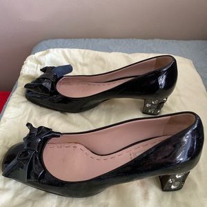 Miu Miu Patent Leather closed toe heels 👠